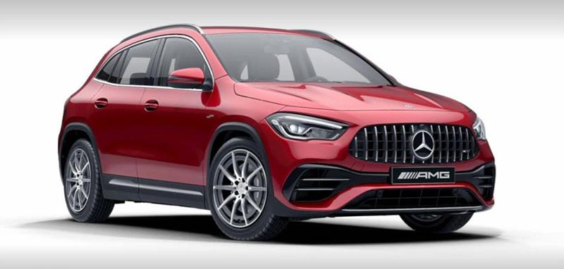 AMG GLA 45 전면 디자인이미지