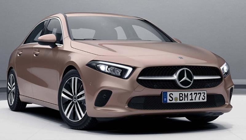벤츠 A클래스 세단 프로스레시브 패키지 디자인 이미지