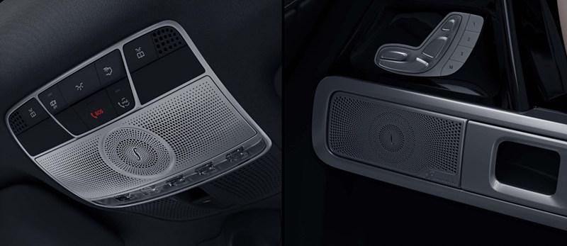 위쪽으로 장착된 스피커