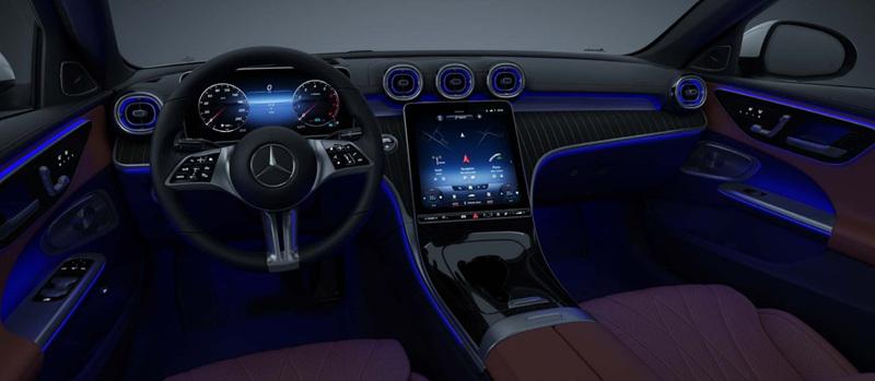 벤츠 C 300 AMG앰비언트라이트64색 이미지